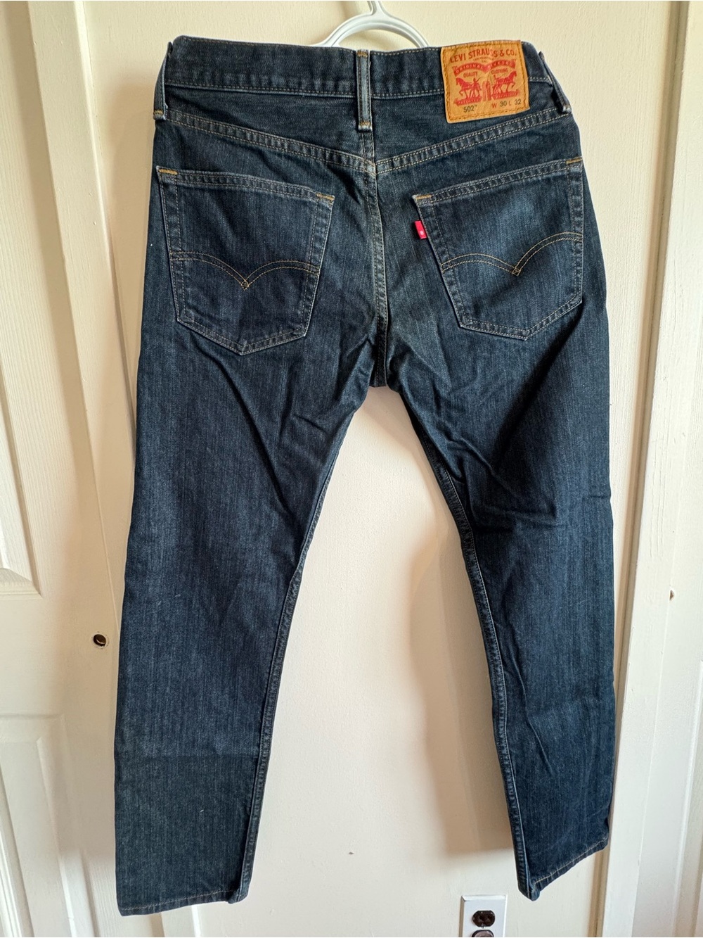 Levi's Men's Dark Indigo Slim Straight Jeans